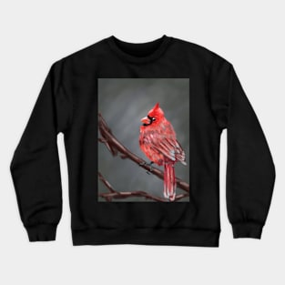 Red Cardinal Crewneck Sweatshirt